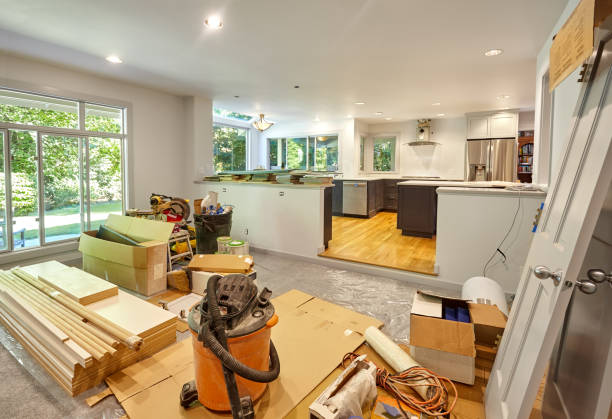 Professional Kitchen Flooring technician working in Bellevue, PA